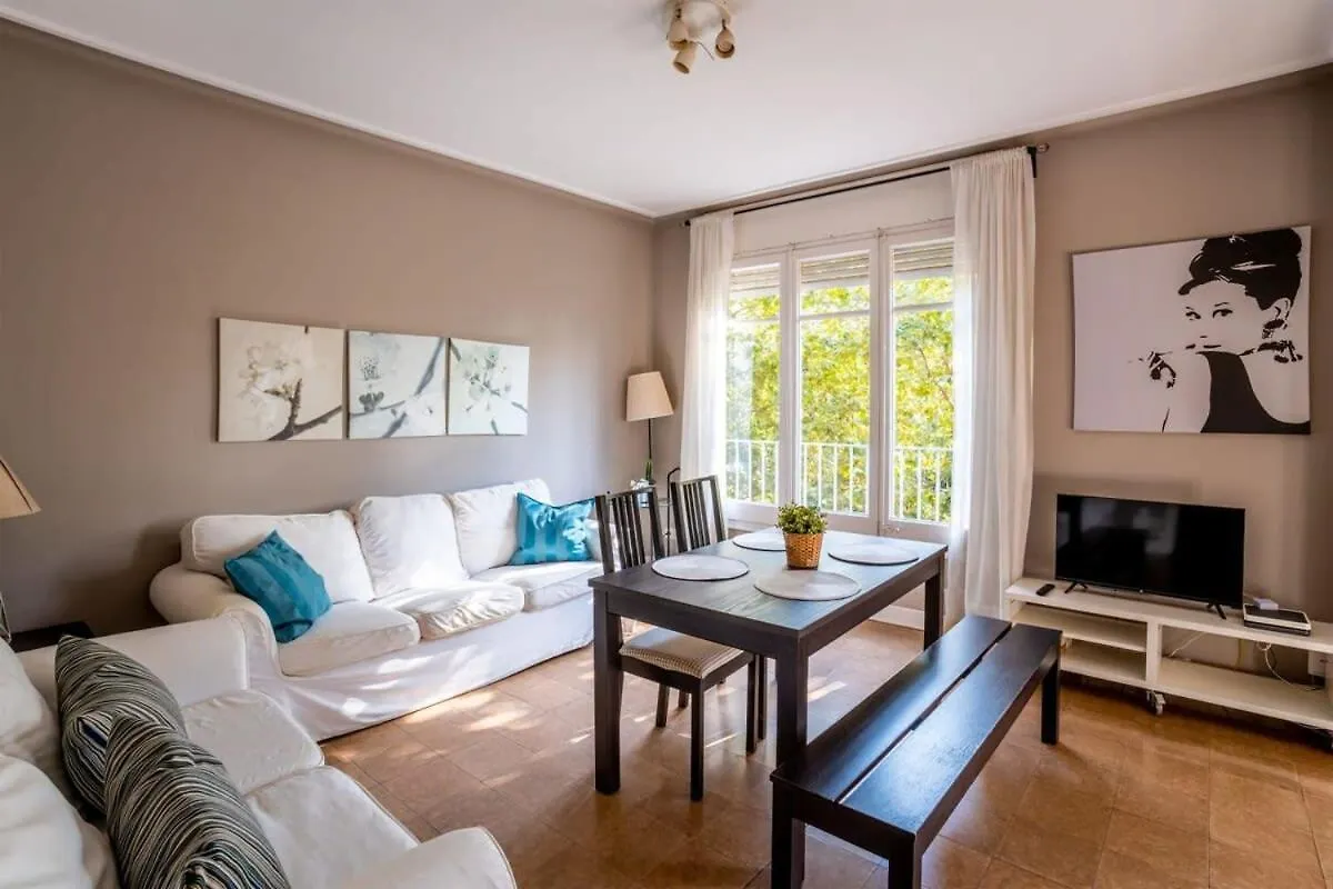 巴塞罗那Sants Estacio - Modern And Comfy 4Bd For 8 Guests公寓 0*, 巴塞罗那