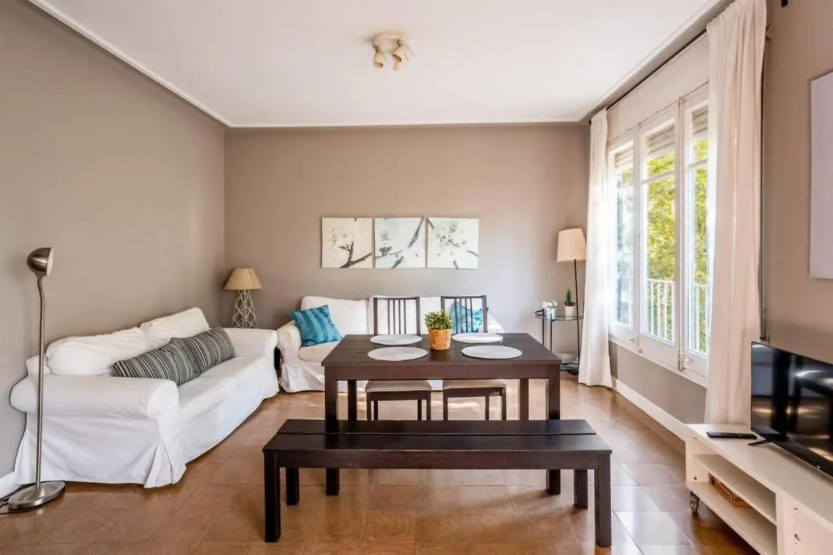 公寓 巴塞罗那Sants Estacio - Modern And Comfy 4Bd For 8 Guests公寓